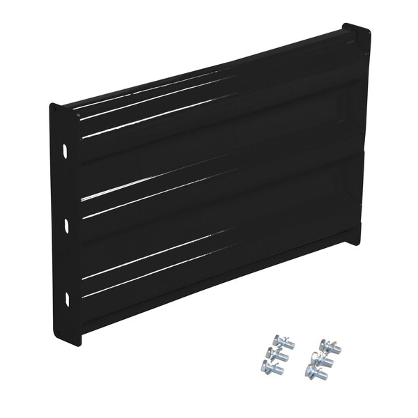 Bolt-On Style Guard Rail 2 Ft Black